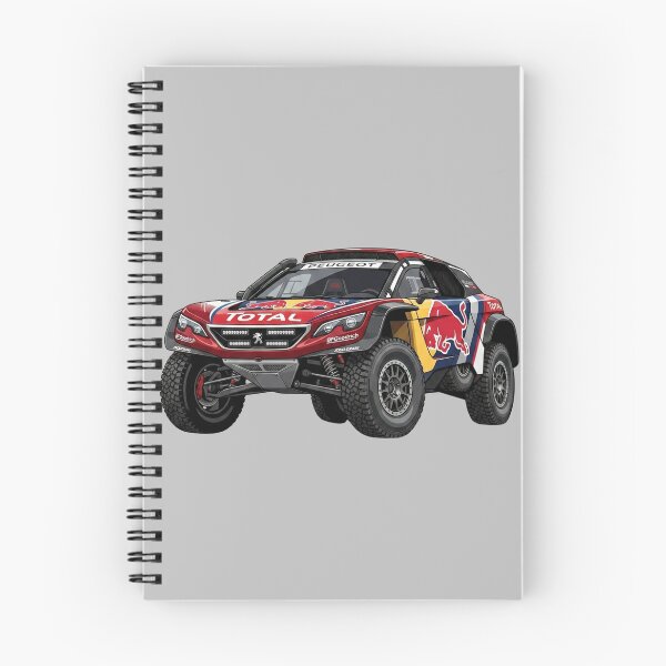 Item preview, Peugeot 3008 DKR Maxi Red Bull Dakar Rally Custom SUV Illustration designed and sold by Motorline44.