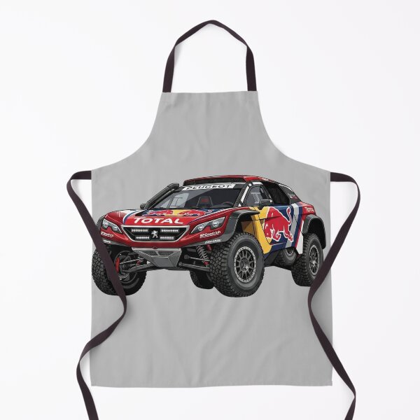 Item preview, Peugeot 3008 DKR Maxi Red Bull Dakar Rally Custom SUV Illustration designed and sold by Motorline44.