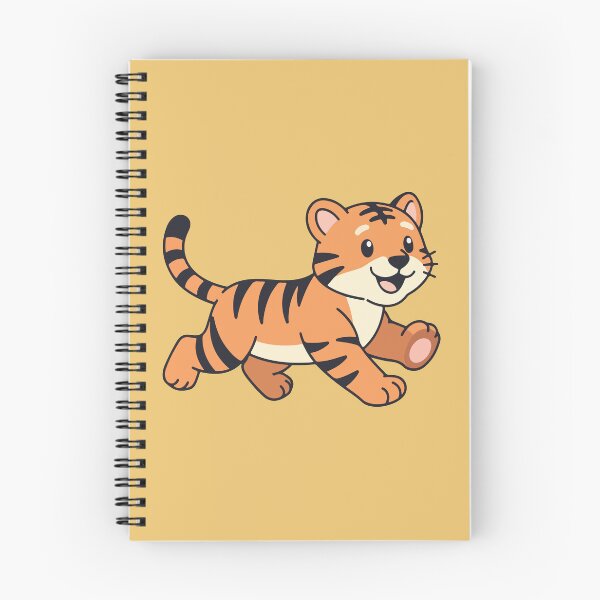 Item preview, Cute Cartoon Tiger Cub Adorable Chibi Baby Tiger Art designed and sold by SolutionsArt.
