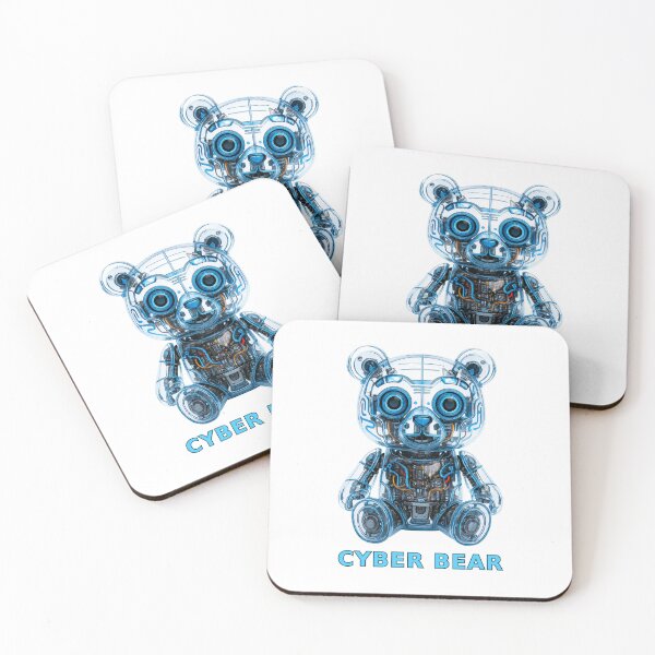 Item preview, Cyber Bear – Futuristic Robot Teddy designed and sold by trpa04.