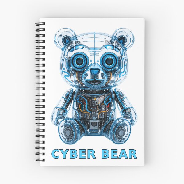 Item preview, Cyber Bear – Futuristic Robot Teddy designed and sold by trpa04.