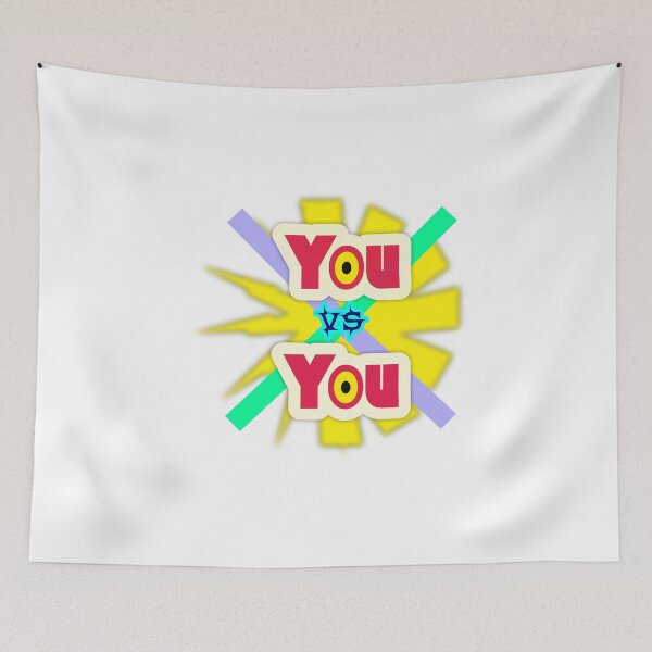 Item preview, You vs You Typography T-Shirt designed and sold by T2T-ees.