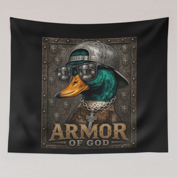 Item preview, Hip Waterfowl Protection Christian Art designed and sold by Tsugraf Designs.