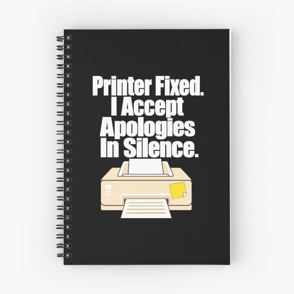 Item preview, Printer Fixed IT Humor designed and sold by pirminio.
