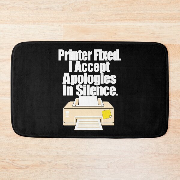 Item preview, Printer Fixed IT Humor designed and sold by pirminio.