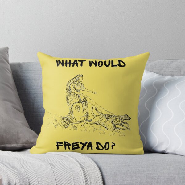 Item preview, What Would Freya Do? designed and sold by HistoryGeekShop.