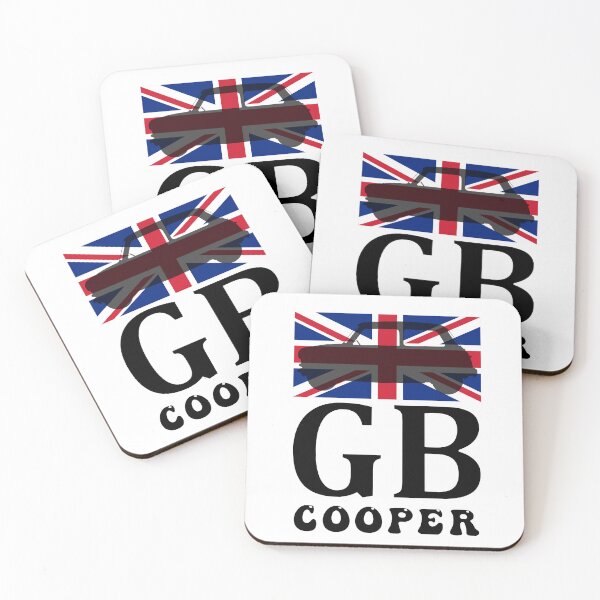 Item preview, Great British Classic: Mini Cooper Union Jack designed and sold by FootprintDesign.