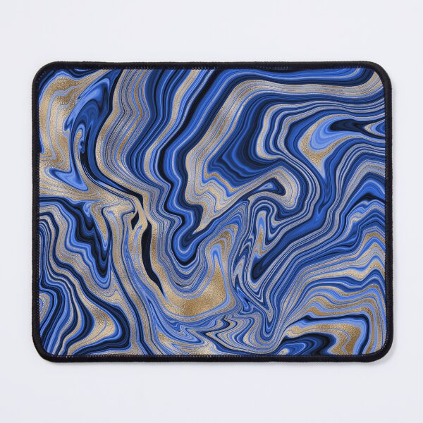 Aperçu de l'œuvre Marbre indigo doré créée et vendue par GraffiTimi.