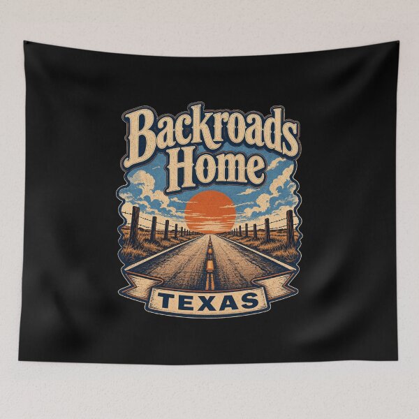 Item preview, Texas Backroads Home Motif designed and sold by pirminio.