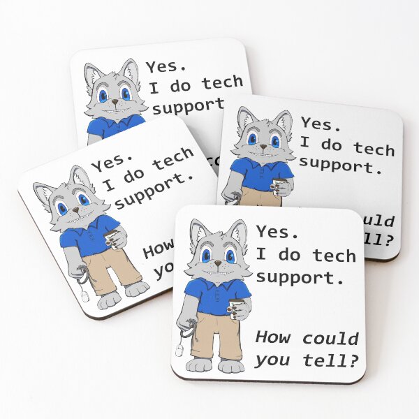 Item preview, Furry Tech Support designed and sold by Batmantis275.