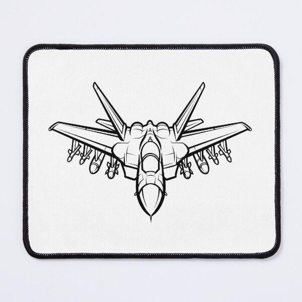 Item preview, Modern Fighter Jet Front View designed and sold by ArtPer-design.