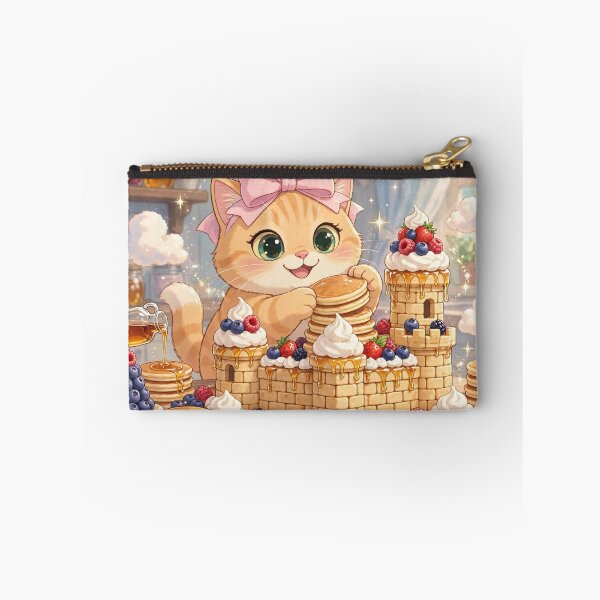 Item preview, Cute Pancake Castle Cat Feast designed and sold by Moody Vibes Studio.