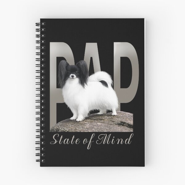 Item preview, PAP State of Mind | Elegant Papillon Dog Design designed and sold by PapillonArtStudio.