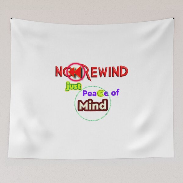 Item preview, No Rewind, Just Peace of Mind, Motivational Quote T-Shirt designed and sold by T2T-ees.