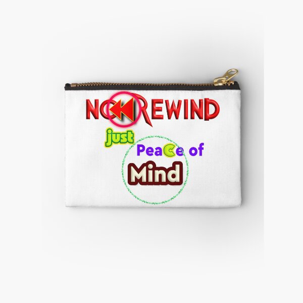 Item preview, No Rewind, Just Peace of Mind, Motivational Quote T-Shirt designed and sold by T2T-ees.