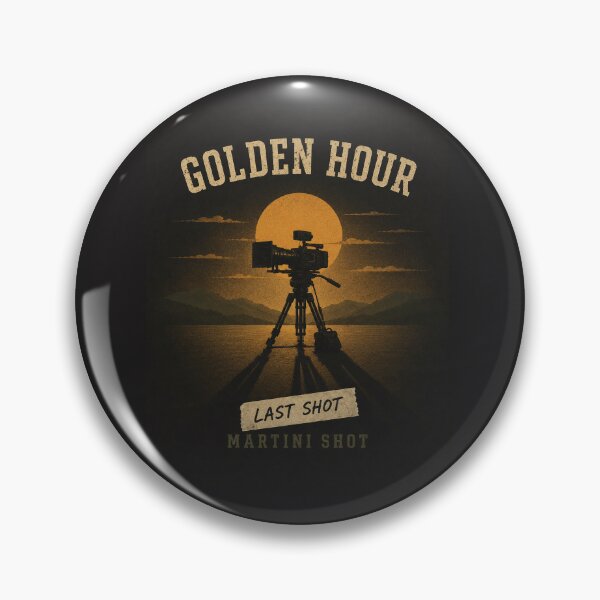 Item preview, Golden Hour Martini Shot Film Crew designed and sold by CrookedSpecs.