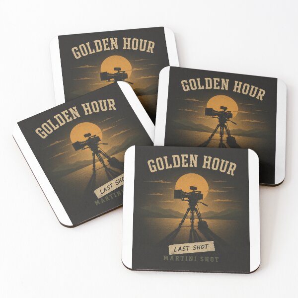 Item preview, Golden Hour Martini Shot Film Crew designed and sold by CrookedSpecs.