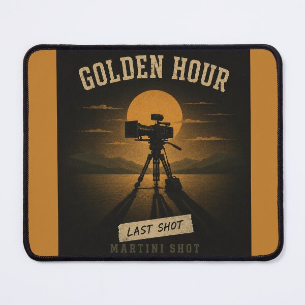 Item preview, Golden Hour Martini Shot Film Crew designed and sold by CrookedSpecs.