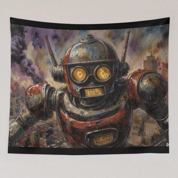 Item preview, MECHA-THE ROBOT WARS 7 designed and sold by truthtopower.