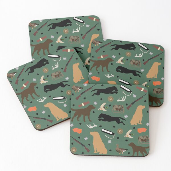 Item preview, Labrador Retriever Duck Hunting Pattern | Waterfowl Dog designed and sold by tayburson.