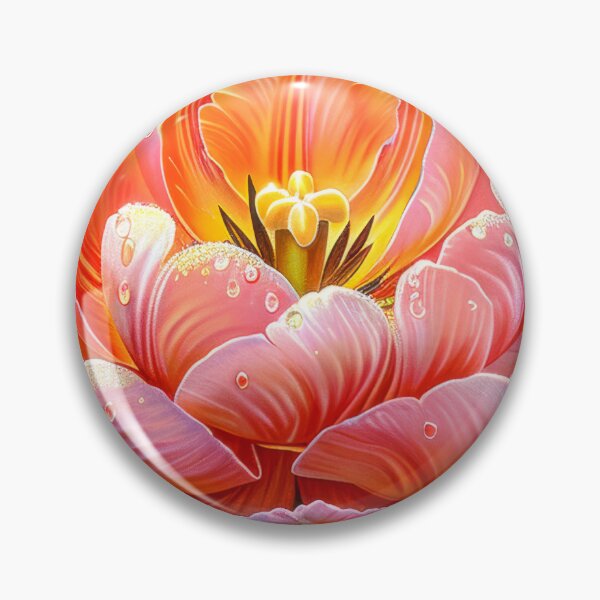Item preview, Tulip Flowers Art – Elegant Botanical Floral Garden Art  designed and sold by MargaretWiktor.