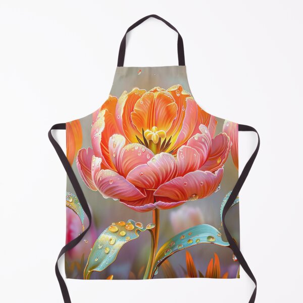 Item preview, Tulip Flowers Art – Elegant Botanical Floral Garden Art designed and sold by MargaretWiktor.