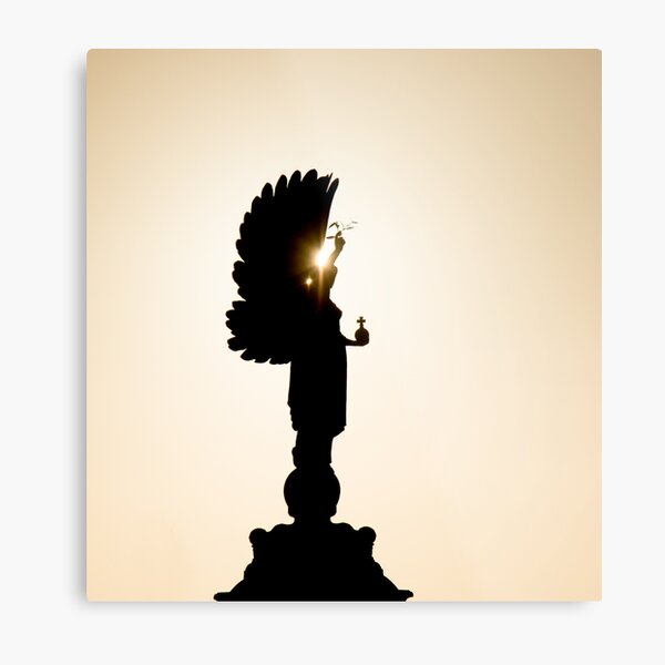 The Peace Statue Metal Print