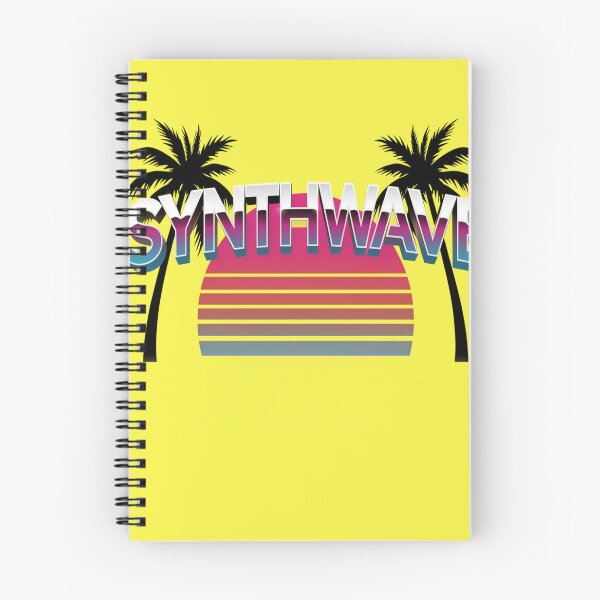 Item preview, Synthwave – Neon Retro 80s Sunset Grid Design designed and sold by Midnight Veil Designs.
