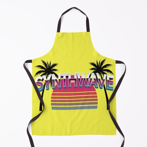 Item preview, Synthwave – Neon Retro 80s Sunset Grid Design designed and sold by Midnight Veil Designs.
