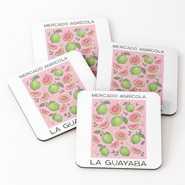 Item preview, La Guayaba - Guava Poster Pink designed and sold by PipermintPress.