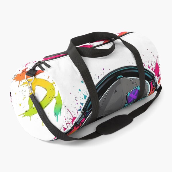 Item preview, Bass Drop Neon Skull DJ Music Streetwear designed and sold by FutureGarb.