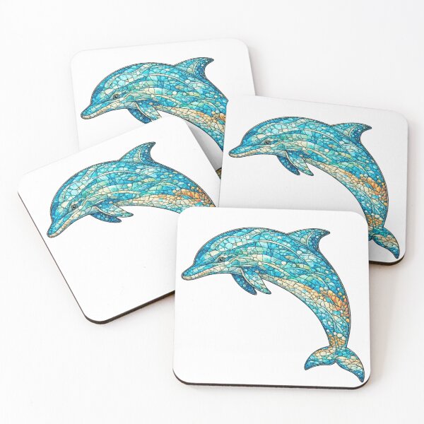 Item preview, Ocean Mosaic Dolphin designed and sold by OTSC.