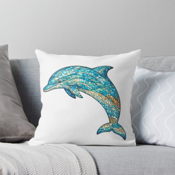 Item preview, Ocean Mosaic Dolphin designed and sold by OTSC.