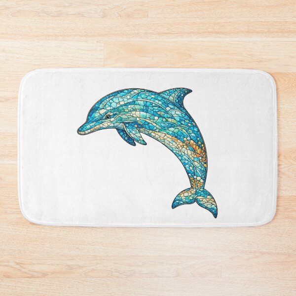 Item preview, Ocean Mosaic Dolphin designed and sold by OTSC.