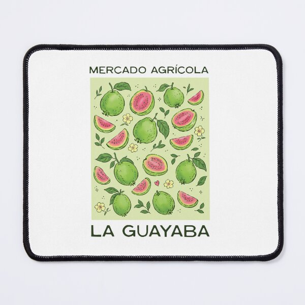 Item preview, La Guayaba - Guava Poster Green designed and sold by PipermintPress.
