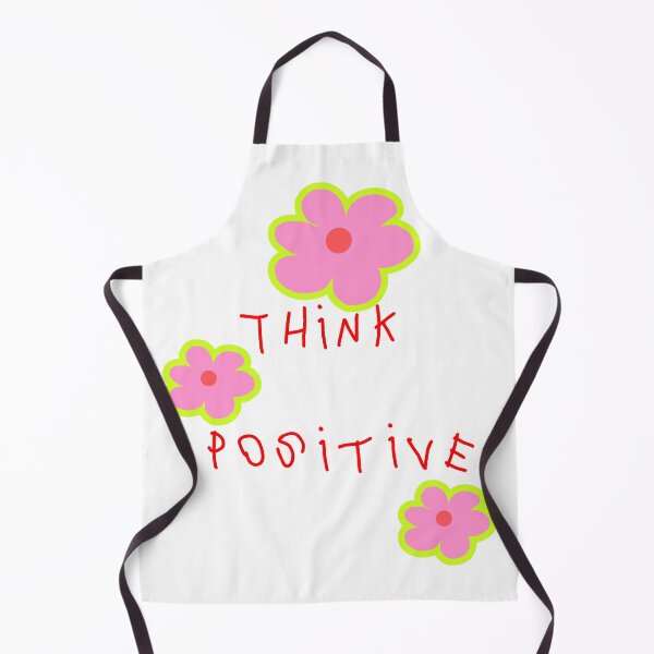 Item preview, Think Positive - Retro Y2K Flower Doodle designed and sold by Gelyane.