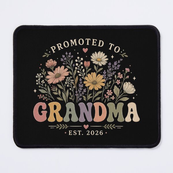 Item preview, Promoted To Grandma, New Grandma, Grandma Est 2026, Pregnancy Reveal Gift for Grandma designed and sold by Sprinkle12345.