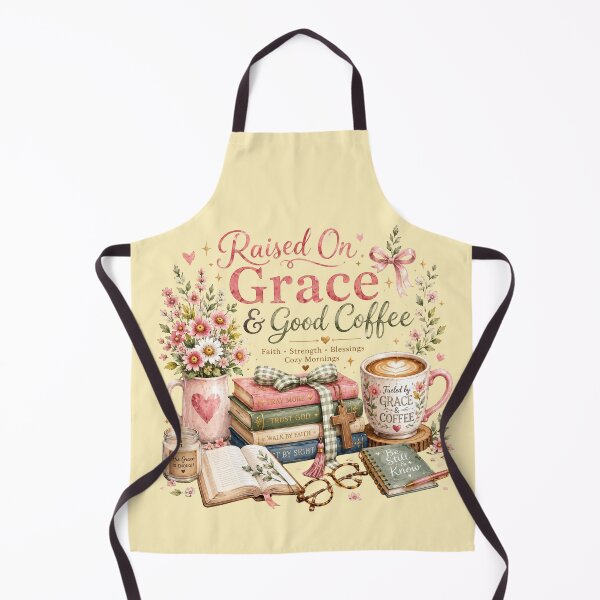 Item preview, Raised On Grace & Good Coffee designed and sold by Pattranit56.