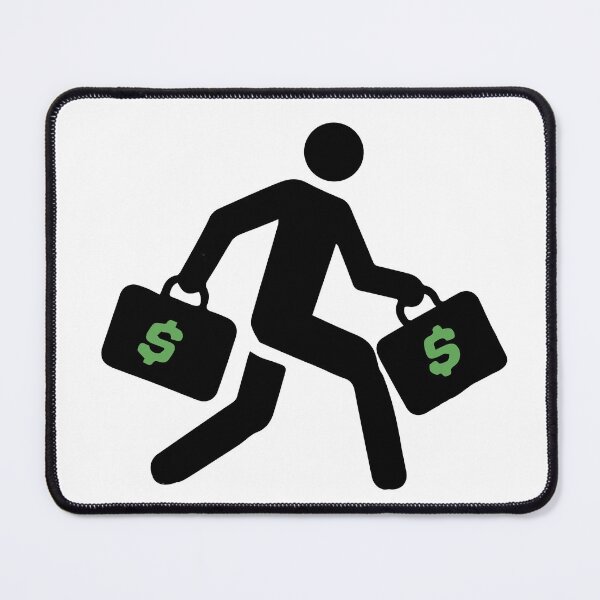 Item preview, HUSTLER STICKER MAN designed and sold by urbandivinity.