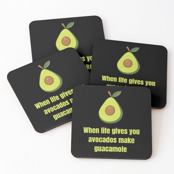 Item preview, Avocado, When life give you avocados make guacamole designed and sold by TrendovaKate.