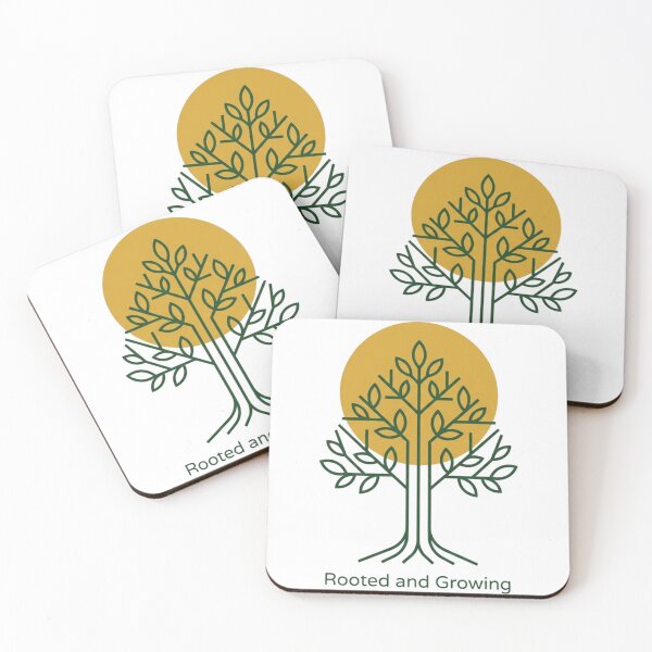 Item preview, Rooted And Growing Retro Quote designed and sold by tushartanvir.