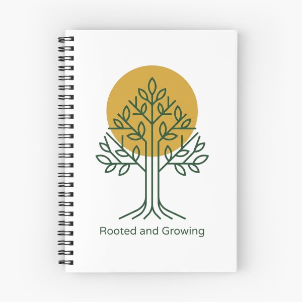 Item preview, Rooted And Growing Retro Quote designed and sold by tushartanvir.