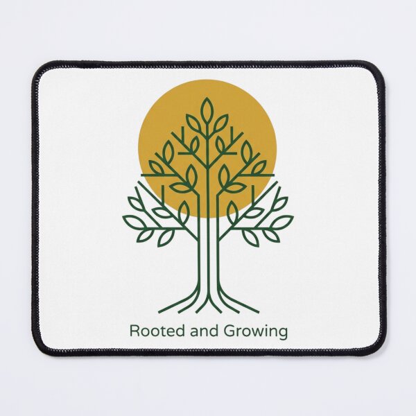 Item preview, Rooted And Growing Retro Quote designed and sold by tushartanvir.