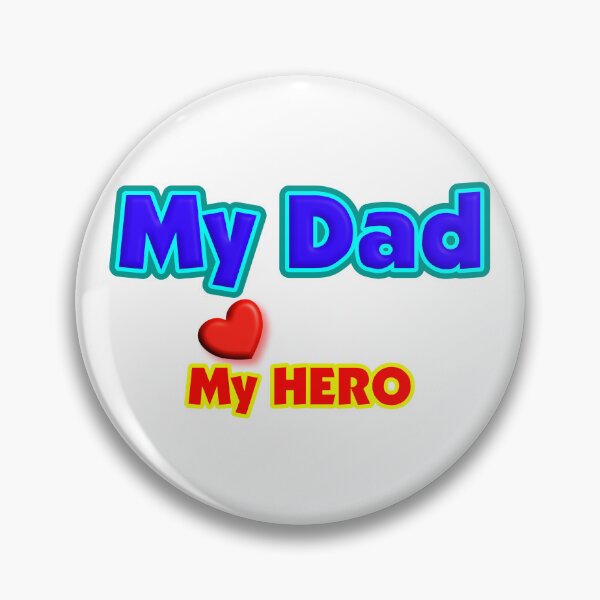 Item preview, My Dad My Hero Father's Day T-Shirt designed and sold by T2T-ees.