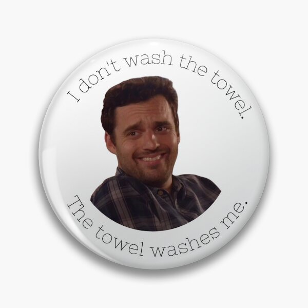 Item preview, The towel washes me! designed and sold by jessicapenman.