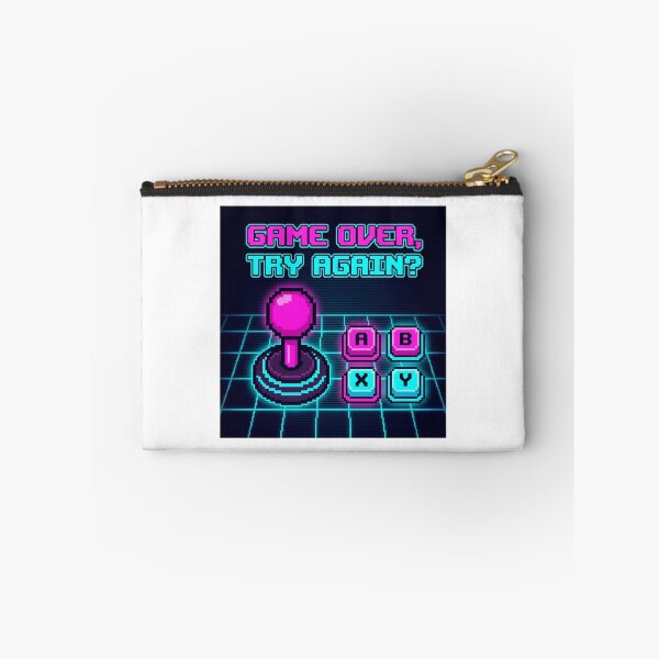Item preview, Game Over Try Again Retro Quote designed and sold by tushartanvir.