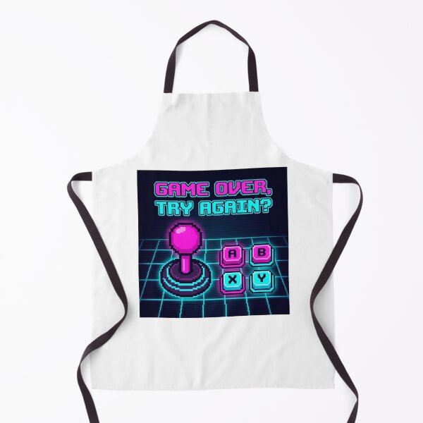 Item preview, Game Over Try Again Retro Quote designed and sold by tushartanvir.