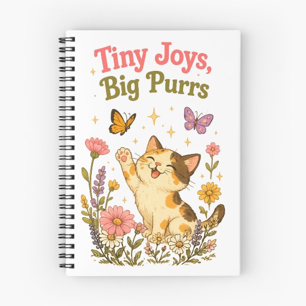Item preview, Tiny Joys, Big Purrs designed and sold by Spark Cottage.