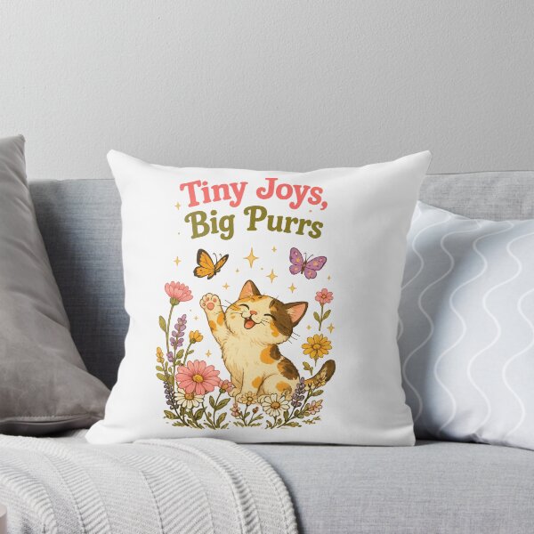 Item preview, Tiny Joys, Big Purrs designed and sold by Spark Cottage.