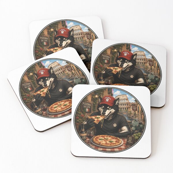 Item preview, wolf pizza designed and sold by Mangurrian Shop.